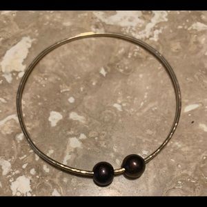 14kt Gold filled Edison Pearl Bangle
